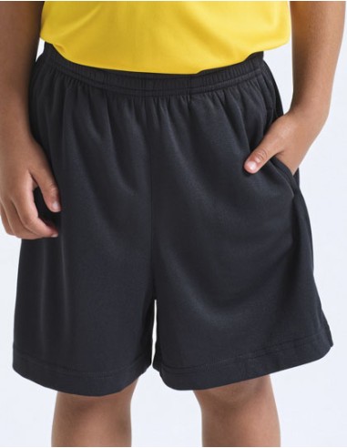 TRI-TR57B-Kids TriDri® Ion-Charge performance shorts